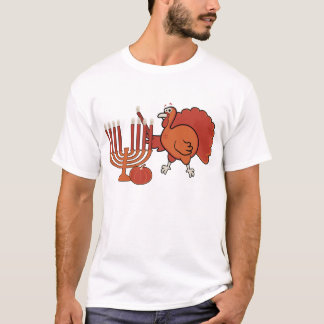 Festive Thanksgivukkah T-shirt