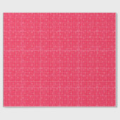 Festive Trees Holiday Christmas Cadeaupapier (Vlak)