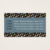 Festive Trees, kerstfeestkaartjes Visitekaartje (Achterkant)