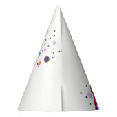 Festive Trumpet Birthday Feesthoedjes (Achterkant)