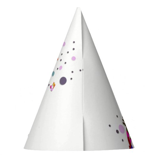 Festive Trumpet Birthday Feesthoedjes (Achterkant)