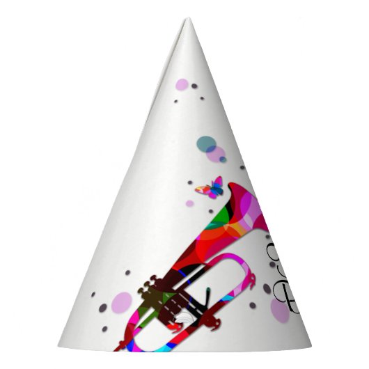 Festive Trumpet Birthday Feesthoedjes (Links)