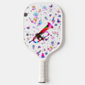 Festive Trumpet Pickleball Paddle (Achterkant)