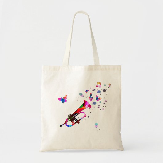 Festive Trumpet Tote Bag (Voorkant)