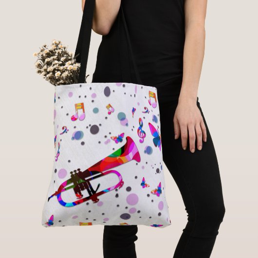 Festive Trumpet Tote Bag (Dichtbij)