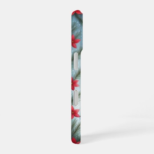 Festive Turtle Flat Holiday iPhone 16 Hoesje (Rechterkant)