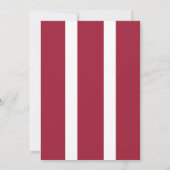 Festive Typography Let's Party Whimsical Holiday Kaart (Achterkant)