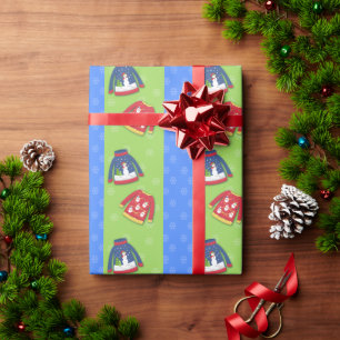 Festive Ugly Sweater Holiday Wrapping Paper Cadeaupapier