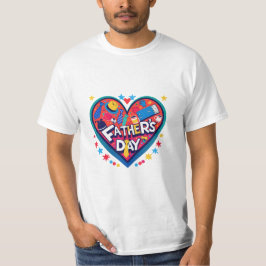Festive Vaderdag Pet – Bright Heart Design voor T-shirt