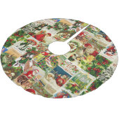 Festive  Victoriaans kerstkerstkerstkerstbekkencol Kerstboom Rok (Gekanteld)