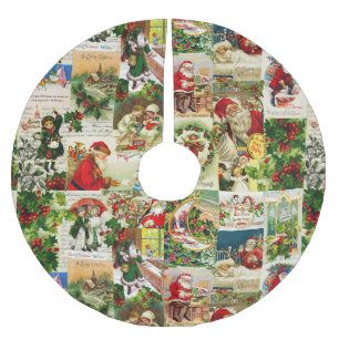 Festive Victoriaans kerstkerstkerstkerstbekkencol Kerstboom Rok