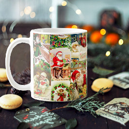 Festive Victoriaans kerstkerstkerstkerstbekkencol Koffiemok