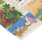 Festive  Victoriaans kerstkerstkerstkerstbekkencol Medium Tafelloper (Hoek)