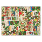 Festive  Victoriaans kerstkerstkerstkerstbekkencol Tafelkleed (Voorkant (Horizontaal))