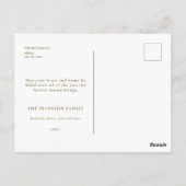 Festive Victoriaans kerstkerstkerstkerstspeelgoed Briefkaart (Achterkant)