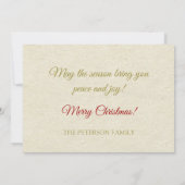 Festive Vintage Victorian Christmas Santa  (Achterkant)