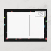 Festive vuurwerk uitnodigingen - aanpasbaar (Achterkant)