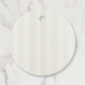 Festive Watercolor Greenery Red Bow Christmas Bedankjes Labels (Achterkant)