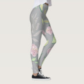 Festive Waterverf Flowers 2 Leggings (Rechts)