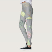 Festive Waterverf Flowers 2 Leggings (Links)
