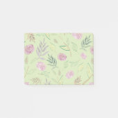Festive Waterverf Flowers 4 Post-it® Notes (Voorkant)