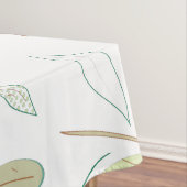 Festive Waterverf Flowers Tafelkleed (Voorbeeld)