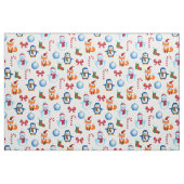 Festive Waterverf-kerstIllustrator Patroon Stof (Fat Quarter)