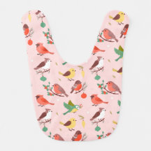 Festive Winter Christmas Birds