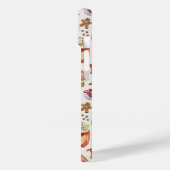 Festive Winter Drinken en desserts Case-Mate iPhone Case (Achterkant / Links)