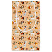 Festive Winter Puppy Scarves Klein Cadeauzakje (Voorkant)