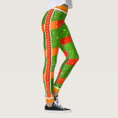 Festive WRAPPED UP-UP VOOR U IN HOLIDAY RIBBONS Leggings (Rechts)