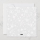 Festive Wreath Merry Christmas Happy Feestdagenkaart (Achterkant)