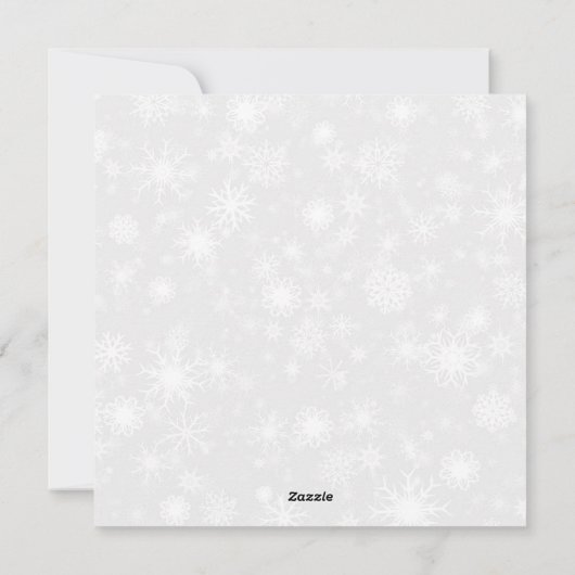 Festive Wreath Merry Christmas Happy Feestdagenkaart (Achterkant)