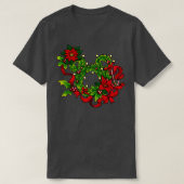 Festive Wreath T-shirt (Design voorkant)