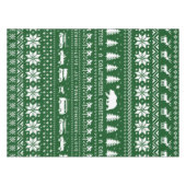 Festive Xmas voor kerstfeestdagen in Californië Tafelkleed (Voorkant (Horizontaal))