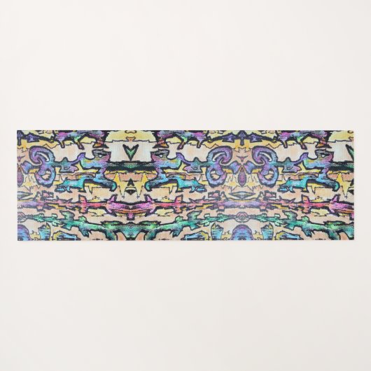 Festive Yoga Mat (Achterkant (horizontaal))
