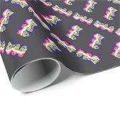 Festive Zombies Cadeaupapier (Rol Hoek)