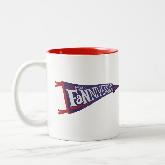 Festiviteiten: Donald Duck Tweekleurige Koffiemok (Links)