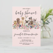 Festiviteiten in de Dogs Cats Pet Family Kaart (Staand voorkant)