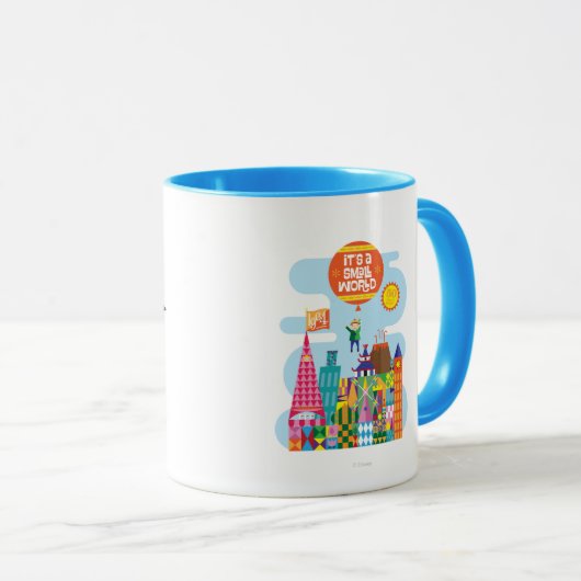 Festiviteiten in de kleine wereld mok (Voorkant rechts)