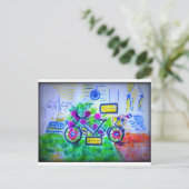 Festiviteiten rond de dag van de Bastille Uitnodiging Briefkaart (Staand voorkant)