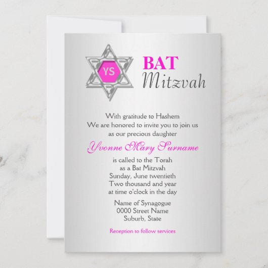 Festiviteiten rond de roze zilvervlek kaart (Voorkant)