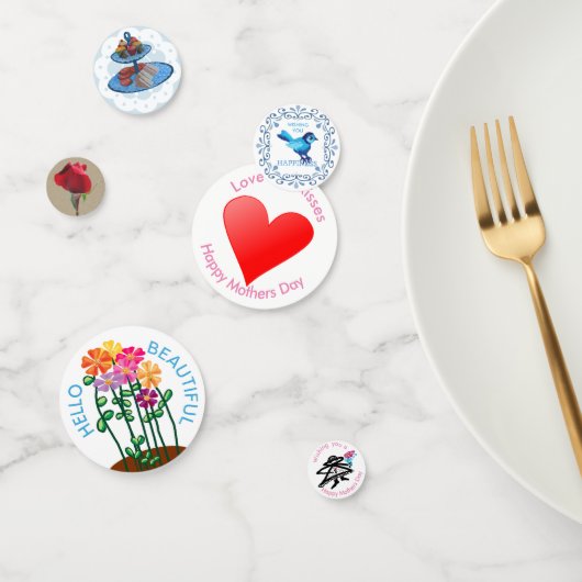 Festiviteiten tijdens het feest van Happy Mothers  Confetti (Groep)