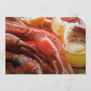 FESTIVITEITSINVITATIE "GRAB LEG" KAART