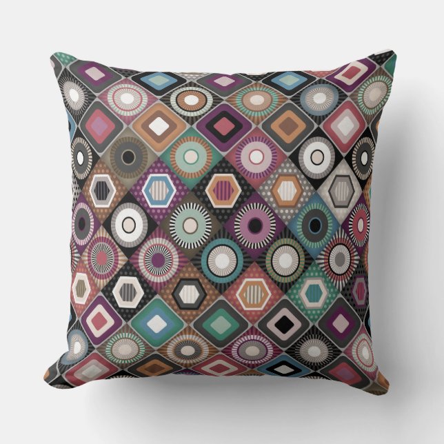 festivktdiamant kussen (Voorkant)