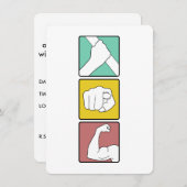 FESTIVUS geïllustreerd Kaart (Voorkant / Achterkant)