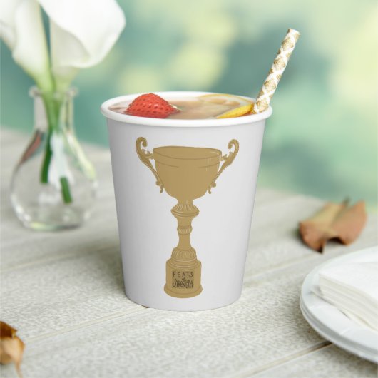 Festivus hoogstandjes papieren bekers (Insitu)