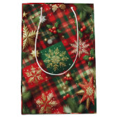 Festivus Medium Cadeauzakje (Voorkant)