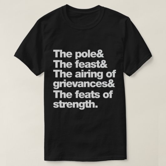 Festivus T-shirt (Design voorkant)