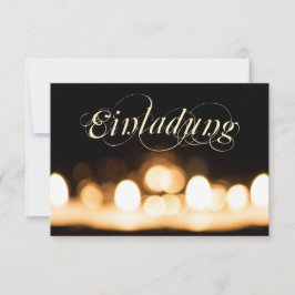 Festliche Einladungskarte mit Stil! Save The Date